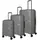 Travelite Trient Koffer-Set 3-tlg. anthrazit
