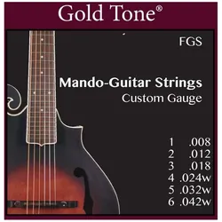 Gold Tone FGS Mando Guitar Saiten | 008-042 - Saiten Zupfinstrument