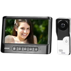 Video Türsprechanlage Gegensprechanlage LCD 7" schwarz IMAGO 3233
