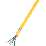 EFB 99985.100-CPR INFRALAN® Cat.7A 1250 AWG23, S/FTP 4P CPR Cca rapsgelb RAL1021, 100m 99985100CPR