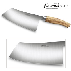 Nesmuk Soul Chinesisches Kochmesser 180 Olive