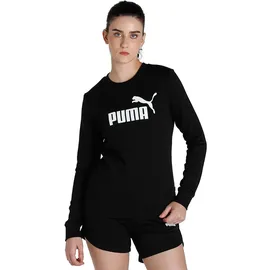 Puma Essentials Logo Crew TR Sweatshirt Damen 01 black S