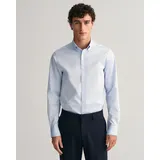 GANT Slim Fit Popeline Hemd - Blau - M