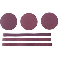 Scheppach Schleifbänder / Schleifpapier Set 12-teilig für BTS 700