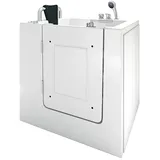AcquaVapore AquaVapore Sitzwanne Whirlpool Badewanne mit Tür S02WP-A-L 78x100cm