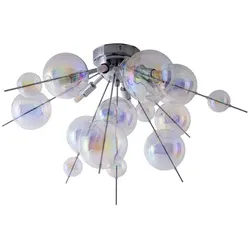 NÄVE Deckenleuchte »EXPLOSION«, ∅xH: 57 x 38 cm, Metall/Glas - bunt