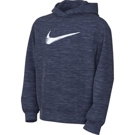Nike Kinder Top K Nk Tf Multi+ Po Hoodie Hbr, Midnight Navy/Diffused Blue/White, XL