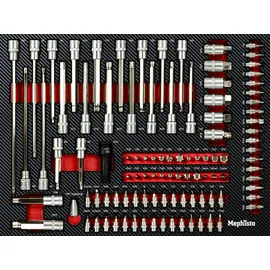 Mephisto XXL Premium Werkzeugwagen mit 8 Schubladen inkl. Werkzeug