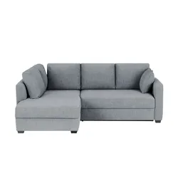 bobb Ecksofa  Lisa de Luxe ¦ grau ¦ Maße (cm): B: 235 H: 90 T: 184.0