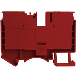 Reihenklemme 10mm2 Durchgangsklemme Rot UL