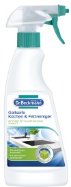 Dr. Beckmann Gallseife Küchen & Fettreiniger, Kraftvolle Gallseife für die Entfernung von Schmutz und Fett für alle Küchenober, 500 ml – Flasche