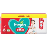 Pampers Baby-Dry Höschenwindel, Größe 7, 17+ kg, Jumbo+ Pack