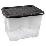 CEP Curve Aufbewahrungsbox 24,0 l transparent, schwarz 30,0 x 40,0 x 28,0 cm