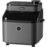 Midea Heißluft-Fritteuse MF-CY75C2 grau