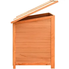 vidaXL Hundehütte Kiefernholz & Tannenholz 120x77x86 cm