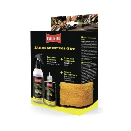 Ballistol Fahrradpflege-Set BikeCer 65 ml + BikeClean 150 ml schwarz
