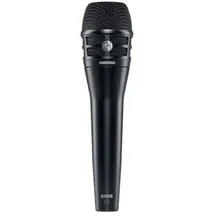 Shure KSM8 schwarz dualdyne Stimme Mikrofon mit 2 Membranen, dynamisch