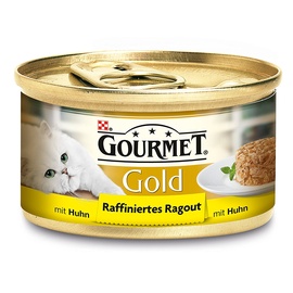 Purina Gourmet Gold Raffiniertes Ragout Huhn 12 x 85 g