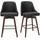 miliboo Design-Barhocker drehbar H65 cm Schwarz