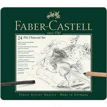 Faber-Castell Pitt Kohle Set 24tlg.