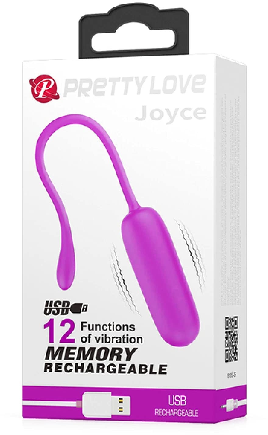 Pretty Love Joyce Vibrations Ei, Deep Rose, 90 g