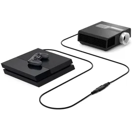 deleyCON HDMI Repeater Signal Verstärker HDMI Verstärker 4K bis 18m - HDCP 3D Buchse zu Buchse - Schwarz