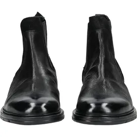 BULLBOXER Stiefelette Stiefelette Leder/Textil | Schwarz 43