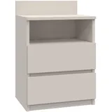 Topeshop CDF Nachttisch Kaschmir, 40x59x32 cm, Schlafzimmer, Nachttische
