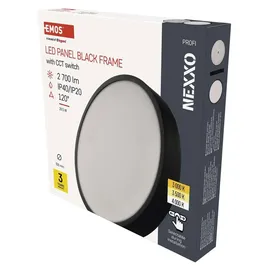 EMOS NEXXO 1 rund schwarz