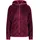 Woman Jacket Fix Hood Amaranto 36