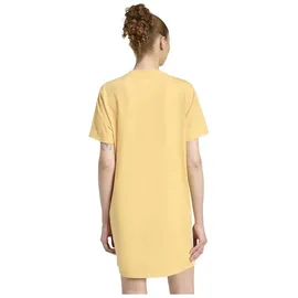 adidas Shirtkleid Orange/Weiß S