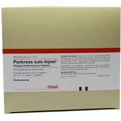 Pankreas SUIS Injeel Ampullen 100 St