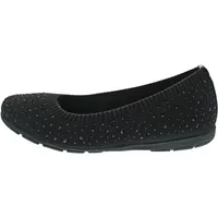 CAPRICE Da.-Ballerina für Damen, schwarz, Gr.: 37