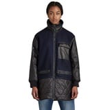 G-Star Long Teddy Quilted Liner Jacke Mazarine Blue S