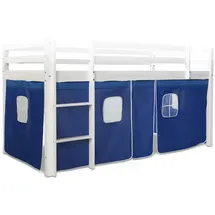 Homestyle4u Blau für Kinderhochbett 1518
