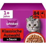 Whiskas Klassische Auswahl in Sauce 84 x 85 g