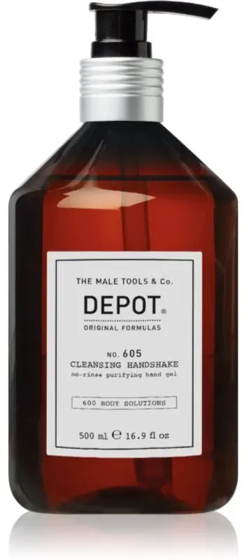 Depot 600 BODY SOLUTIONS NO. 605 CLEANSING HAND SHAKE Reinigungsgel für die Hände 500 ml