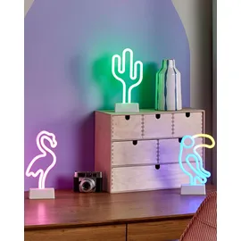 Beliani LED Neonlicht 3er Set MABEL