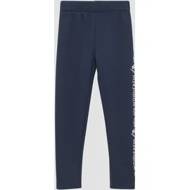 s.Oliver Thermofleece-Leggings mit Glitzerprint Blau 140