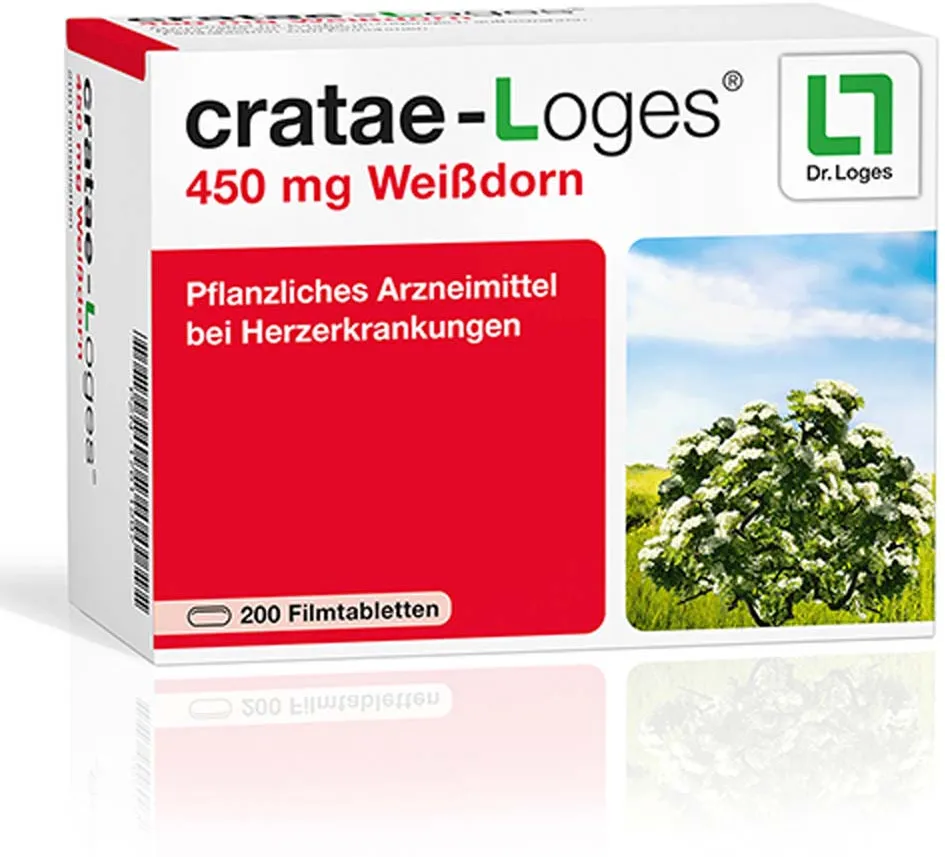 Cratae-Loges 450 mg Weißdorn Filmtabletten 200 St