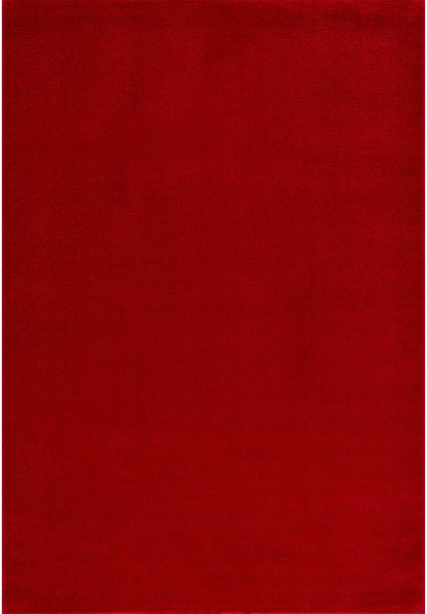 Sanat Teppich »Uni«, rechteckig, 13 mm Höhe, robuster Kurzflorteppich, große Farbauswahl Sanat rot B: 200 cm   1 St.