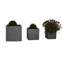 Jet-Line Themse 3er-Set 40 x 20 x 20 cm Schwarz