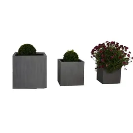 Jet-Line Themse 3er-Set 40 x 20 x 20 cm Schwarz