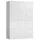 Classix Schließfachschrank Stahl 118,5 x 50,0 x 180,0 cm weiß 12 Schließfächer