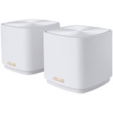 Asus ZenWiFi XD5 AX3000 2er Pack, Router (Whole-Home Mesh WiFi 6 System, Abdeckung von bis zu 325m2, 160 MHz, 3000 Mbit/s, AiMesh, AiProtection)