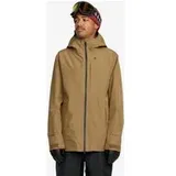 Volcom TESTER 3L GORE-TEX Kapuzenjacke hellbraun - S