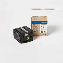 Brother HGe-M931V5 Schriftband-Multipack 5x High-Grade 12mm x 8m