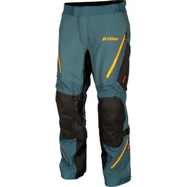Klim Badlands Pro Textilhose, Gore-Tex - Petrol/Schwarz/Orange / 32