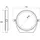 EMCO Pure Reisespiegel, Durchmesser 90 mm, 3-fach, 109400122