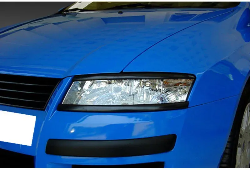 Scheinwerferbrauen für Fiat Stilo - schwarz